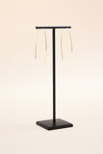 Oorbellen Longee - messing