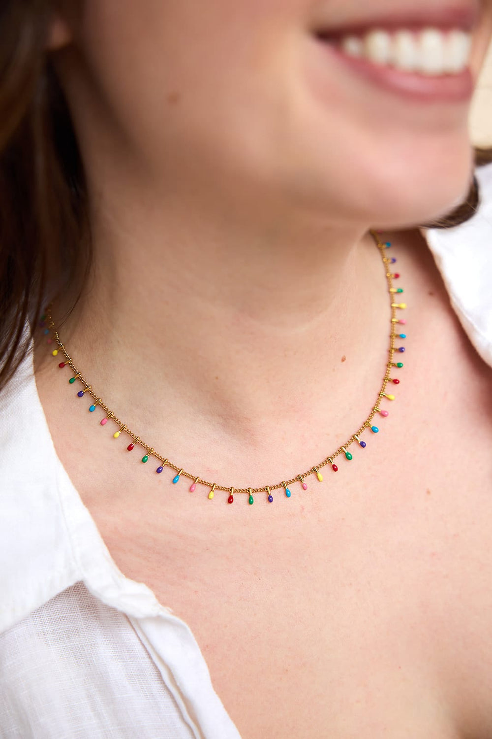ROOI Halsketting K10A Juwelen Sieraden Leuven