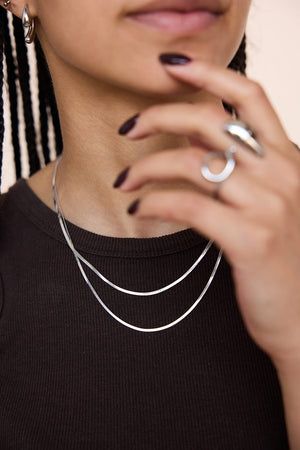 ROOI Ketting K103 Juwelen Sieraden Leuven