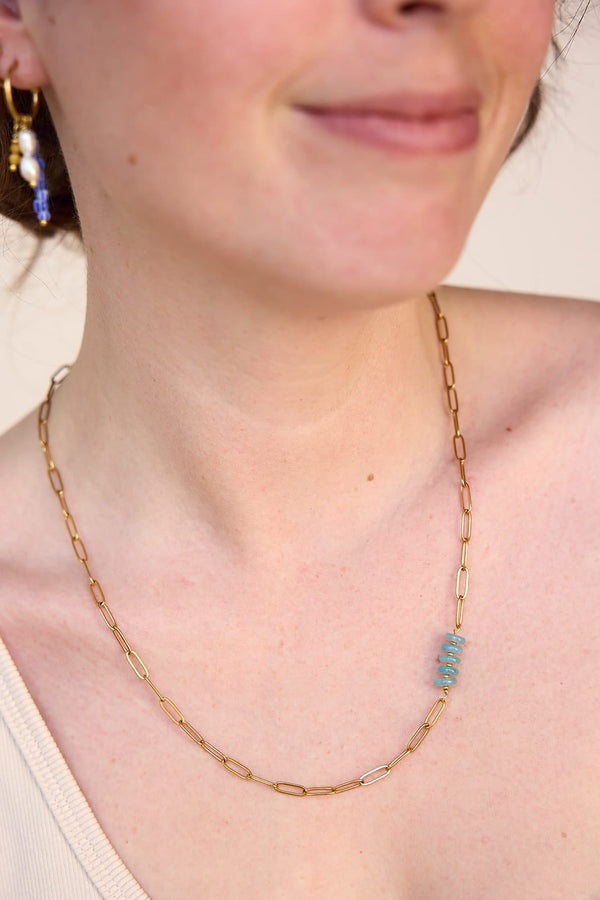 ROOI Ketting K18A Juwelen Sieraden Leuven