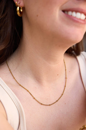 ROOI Ketting K18B Juwelen Sieraden Leuven