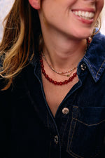 ROOI Ketting K31 Juwelen Sieraden Leuven