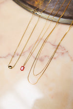 ROOI Ketting K34A Juwelen Sieraden Leuven