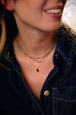 ROOI Ketting K34A Juwelen Sieraden Leuven