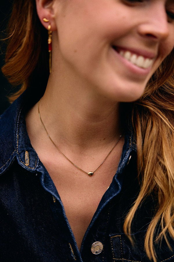 ROOI Ketting K34B Juwelen Sieraden Leuven