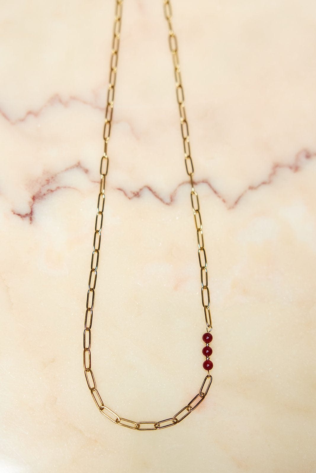 ROOI Ketting K42B Juwelen Sieraden Leuven