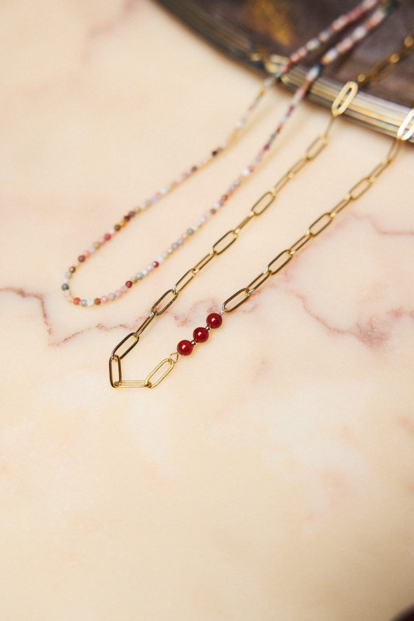 ROOI Ketting K56 Juwelen Sieraden Leuven