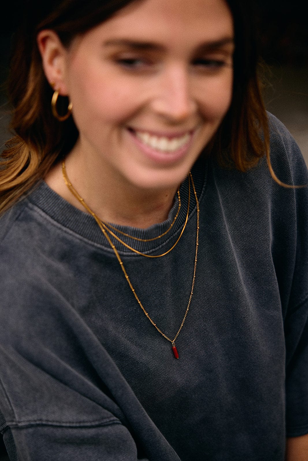 ROOI Ketting K57 Juwelen Sieraden Leuven