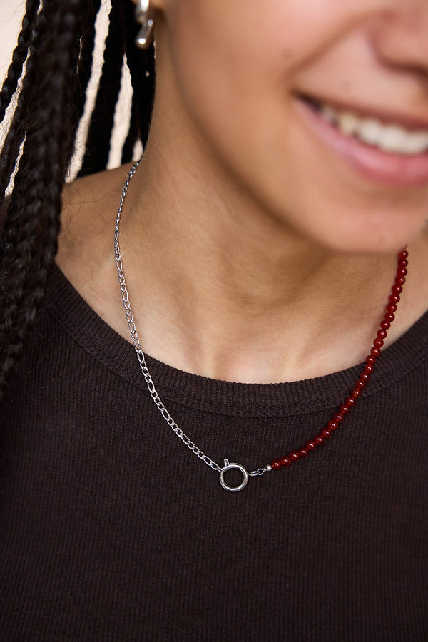 ROOI Ketting K57A Juwelen Sieraden Leuven