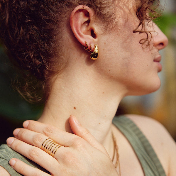 ROOI Oorbellen O131A Juwelen Sieraden Leuven