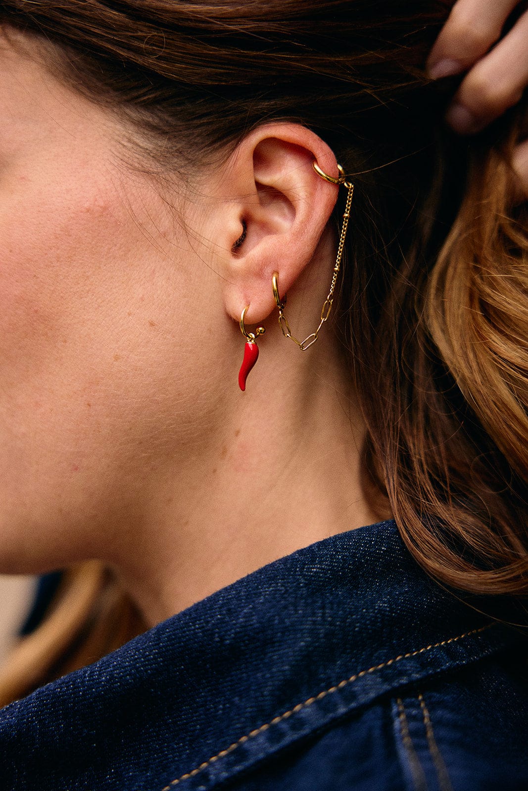 ROOI Oorbellen O131B Juwelen Sieraden Leuven