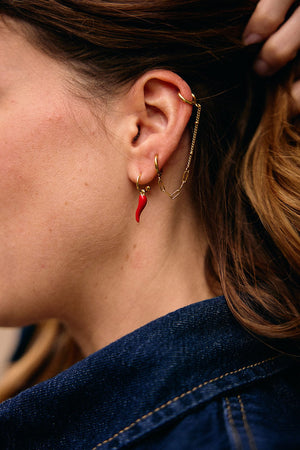 ROOI Oorbellen O131B Juwelen Sieraden Leuven
