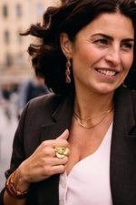 ROOI Oorbellen O132B Juwelen Sieraden Leuven