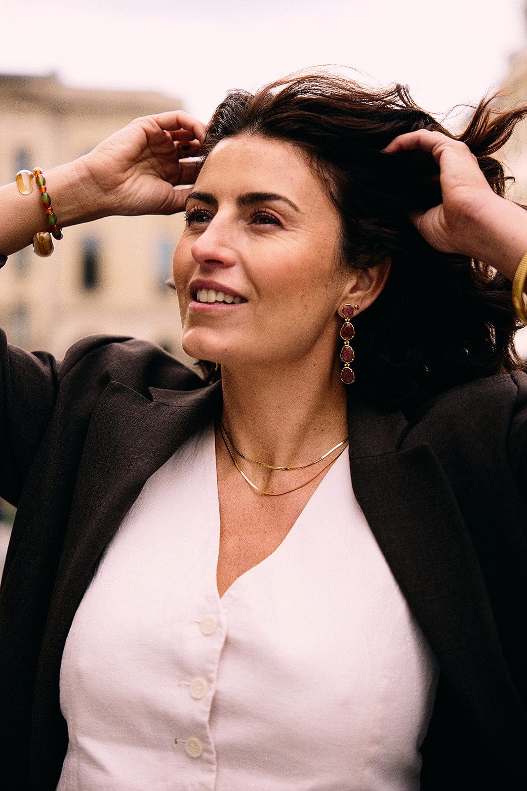 ROOI Oorbellen O132B Juwelen Sieraden Leuven