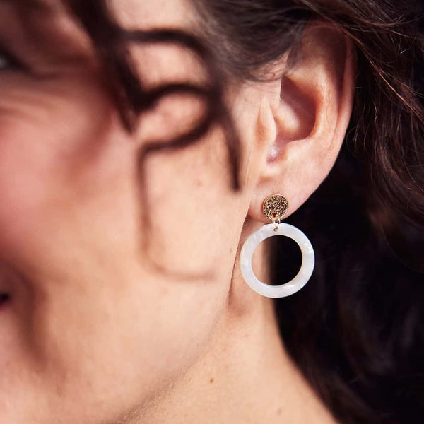 ROOI Oorbellen O140 Juwelen Sieraden Leuven