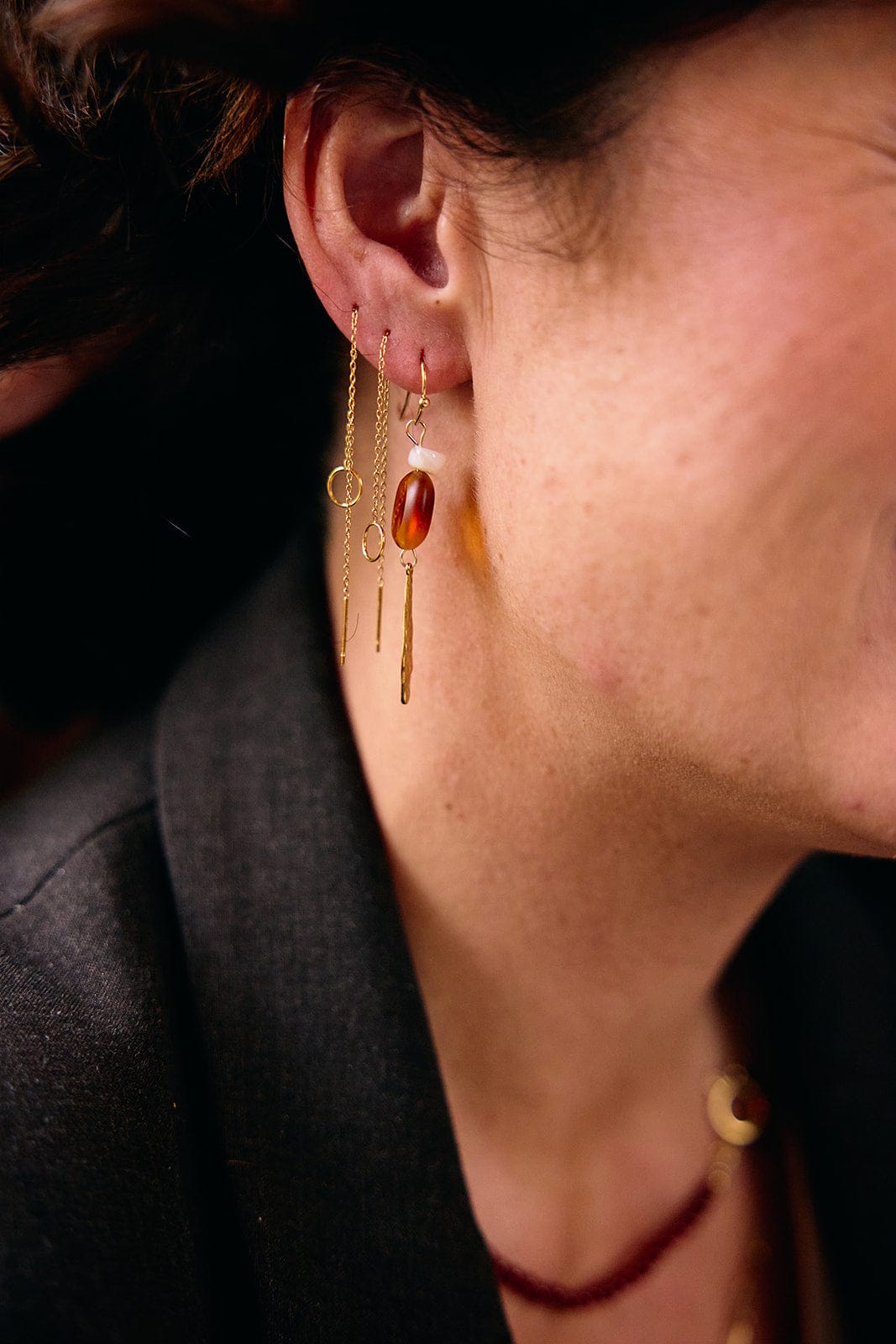 ROOI Oorbellen O161A Juwelen Sieraden Leuven