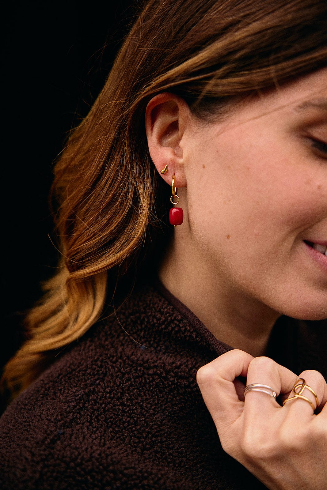 ROOI Oorbellen O161B Juwelen Sieraden Leuven