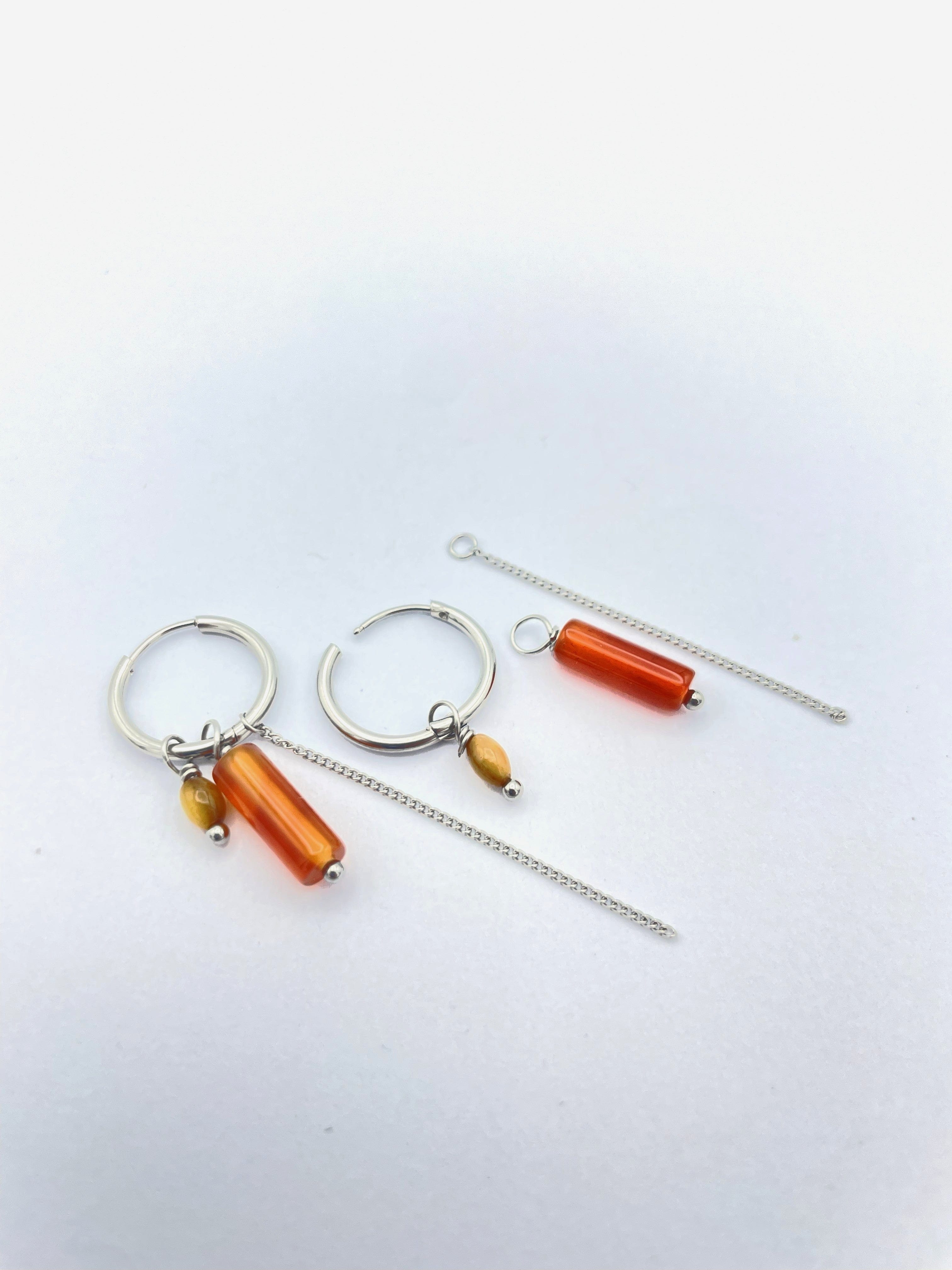 ROOI Oorbellen O18B Juwelen Sieraden Leuven