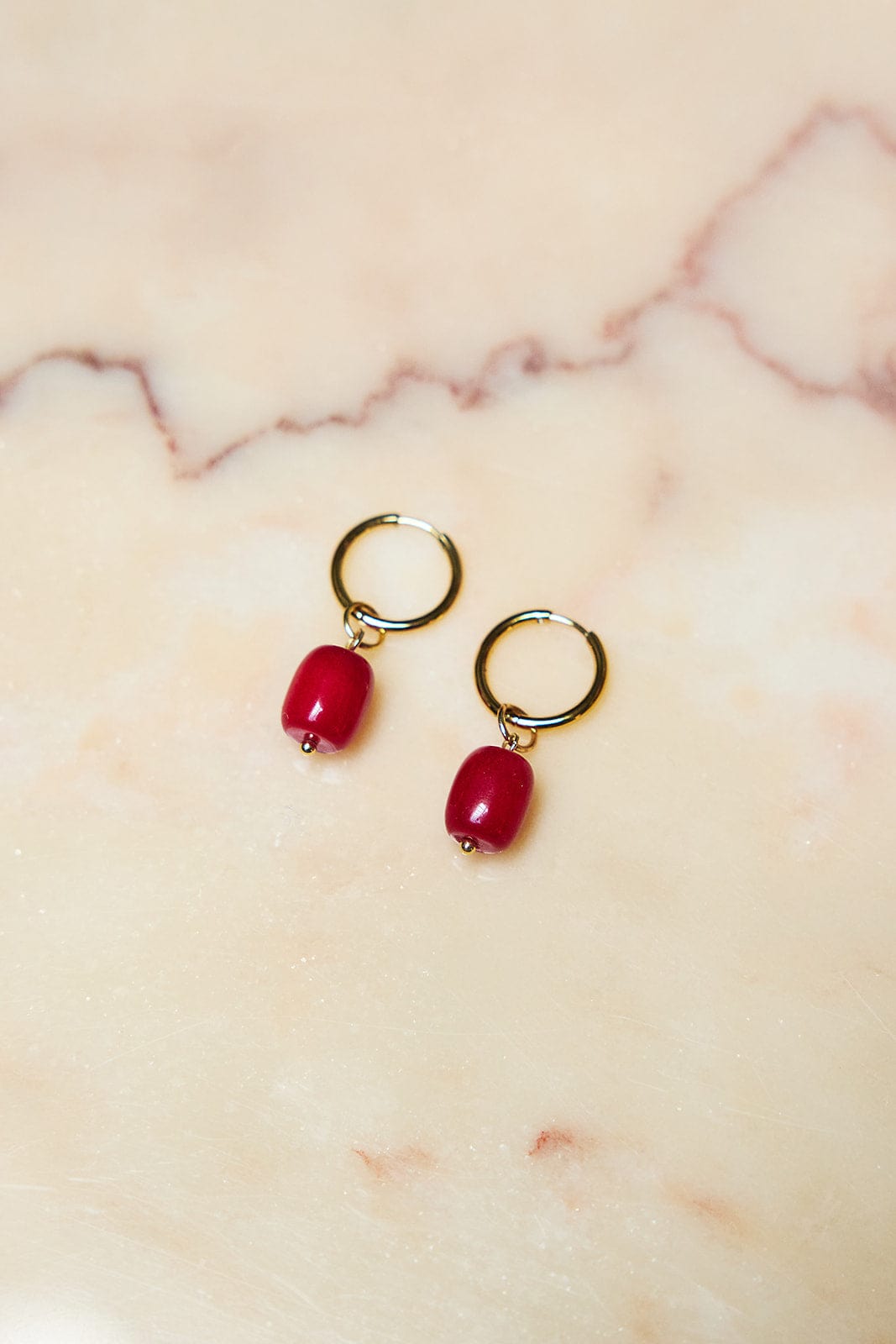 ROOI Oorbellen O23B Juwelen Sieraden Leuven