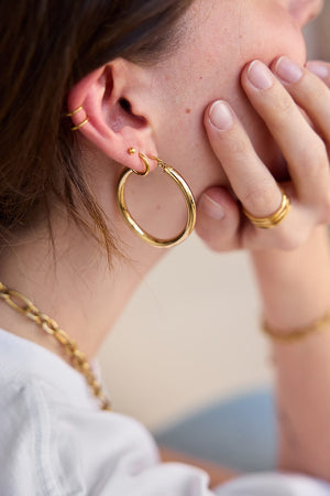 ROOI Oorbellen O34A Juwelen Sieraden Leuven