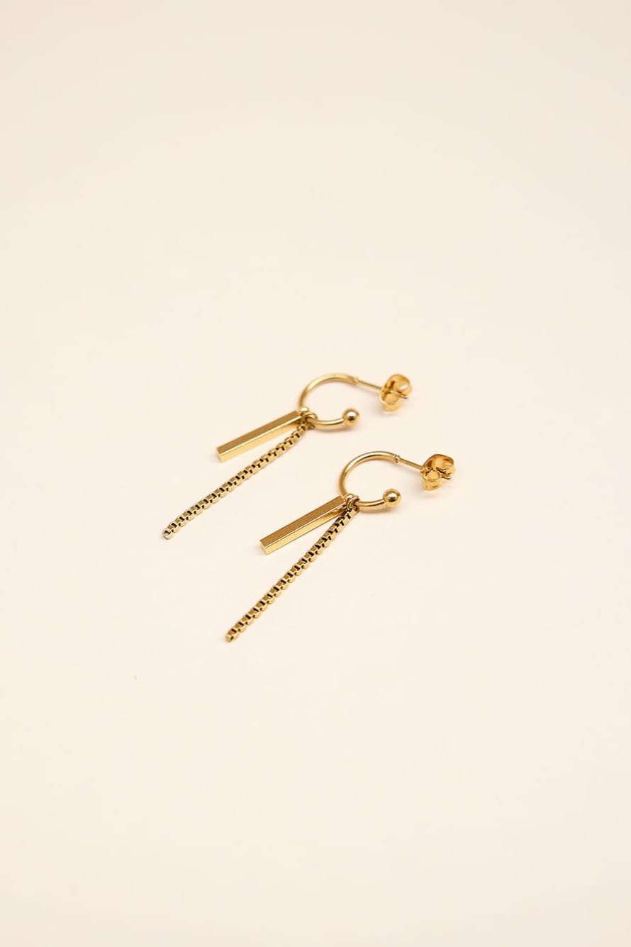 ROOI Oorbellen O49A Juwelen Sieraden Leuven