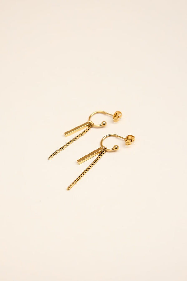 ROOI Oorbellen O49A Juwelen Sieraden Leuven