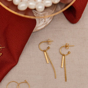 ROOI Oorbellen O49A Juwelen Sieraden Leuven
