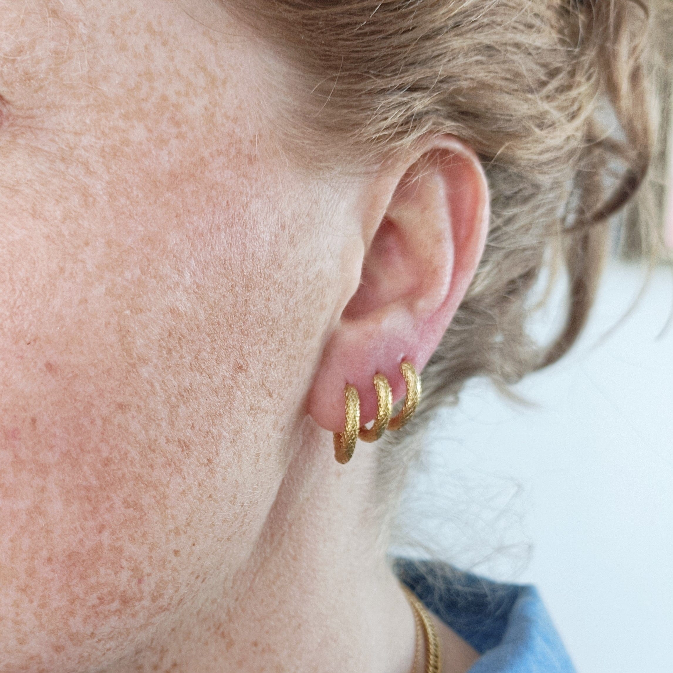 ROOI Oorbellen O55A Juwelen Sieraden Leuven