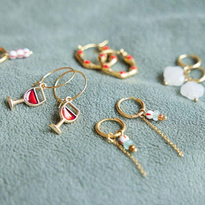 ROOI Oorbellen O64C Juwelen Sieraden Leuven
