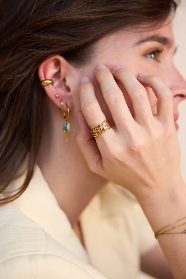 ROOI Oorbellen O70B Juwelen Sieraden Leuven