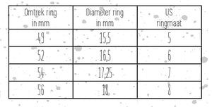 ROOI Ring Juwelen Sieraden Leuven