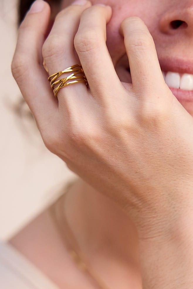 ROOI Ring R1B Juwelen Sieraden Leuven